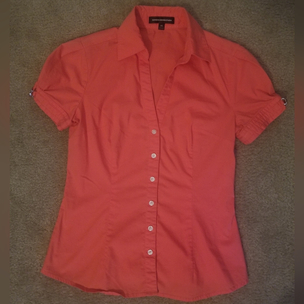 Express Design Studio Collared Top
